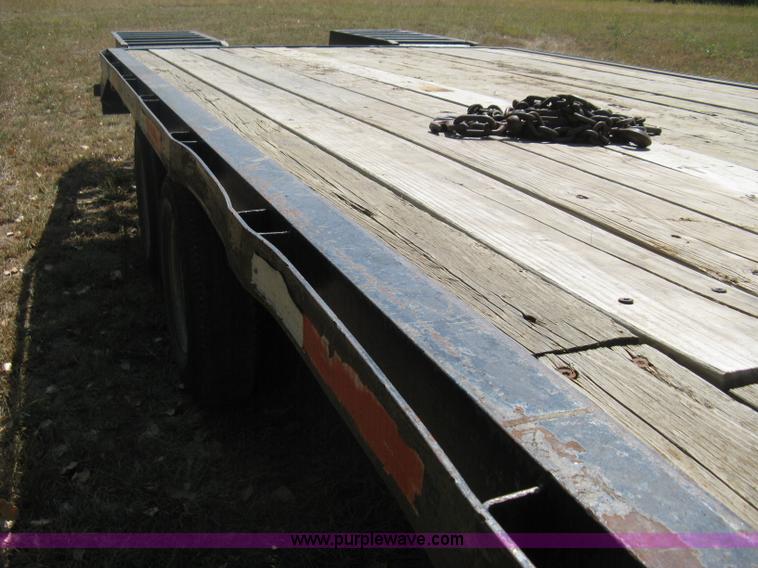 image for item B8061 2001 Legend dual tandem axle gooseneck trailer