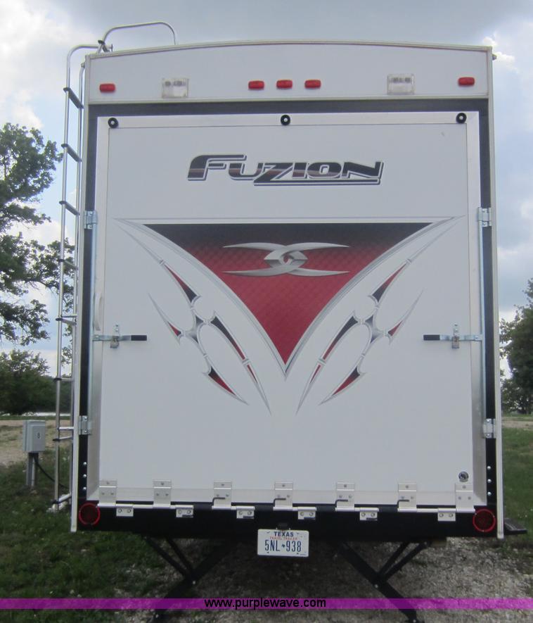 image for item C5426 2011 Keystone Fuzion toy hauler travel trailer