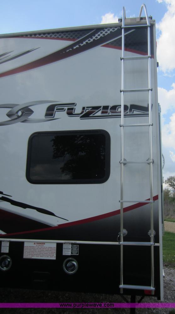 image for item C5426 2011 Keystone Fuzion toy hauler travel trailer