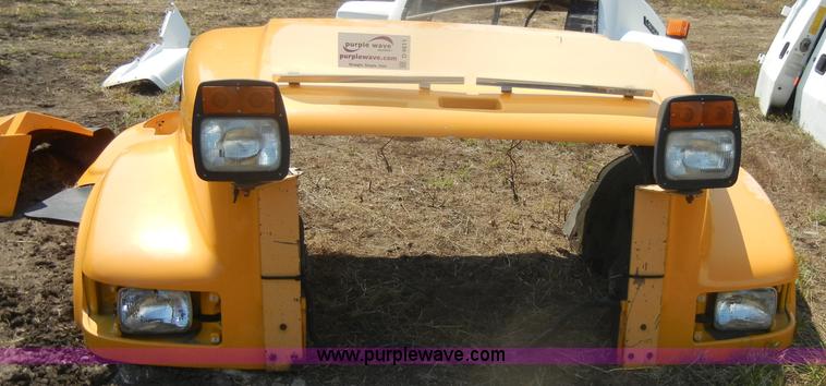 image for item D4611 International 4900 DT466 hood with fenders