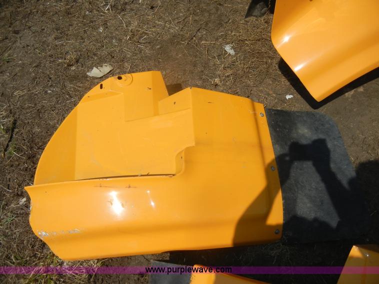 image for item D4611 International 4900 DT466 hood with fenders