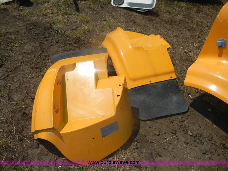 image for item D4611 International 4900 DT466 hood with fenders