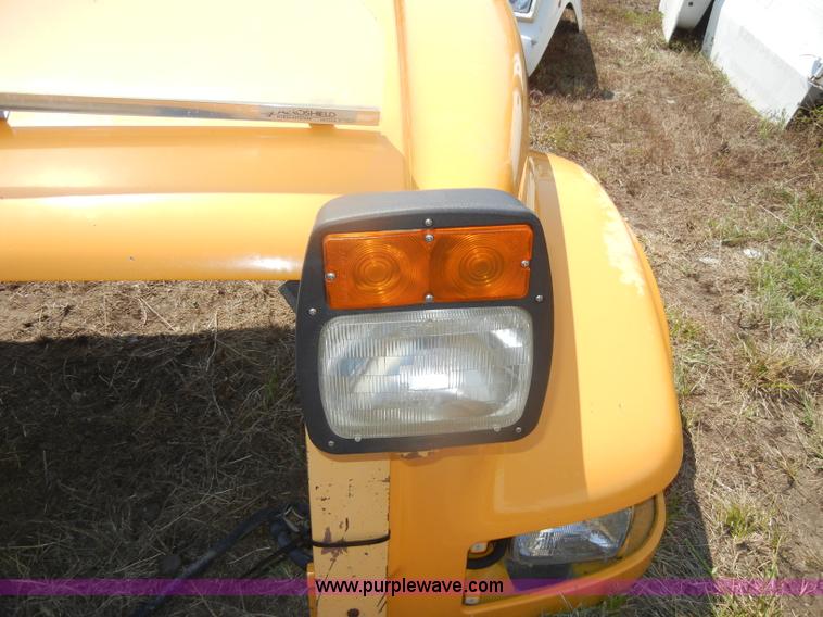 image for item D4611 International 4900 DT466 hood with fenders