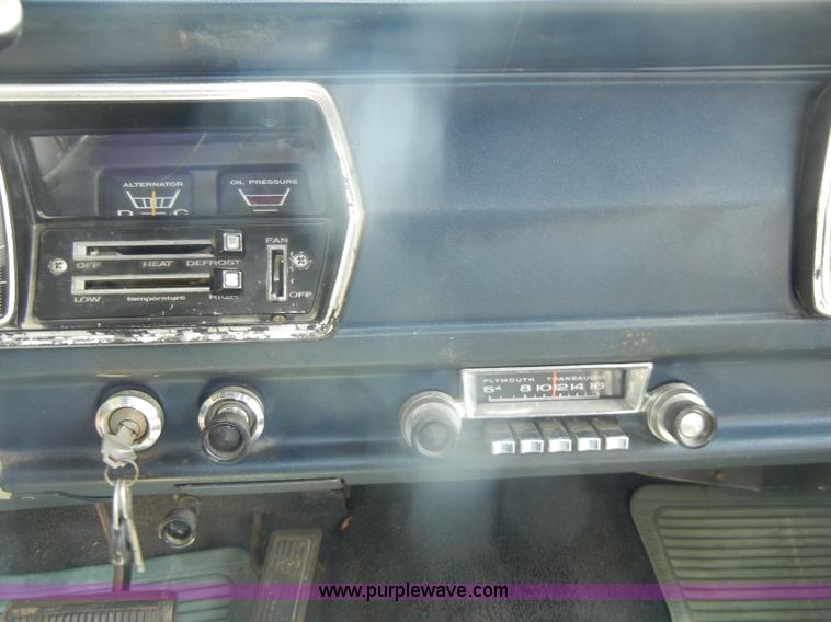 image for item D5628 1967 Plymouth Belvedere II