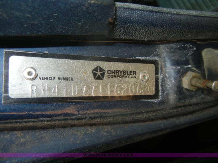 image for item D5628 1967 Plymouth Belvedere II