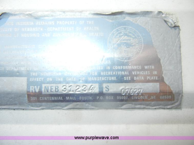 image for item D5630 1984 Fleetwood Resort 21' camper