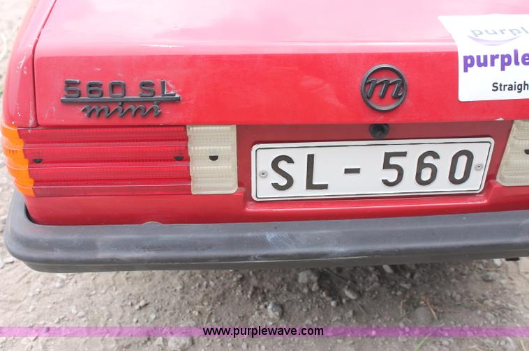 image for item E2076 Mercedes 560SL go-cart