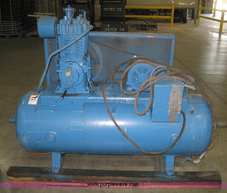 image for item R9628 Brunner commercial air compressor