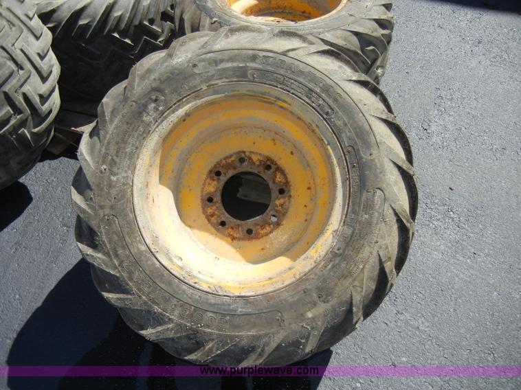 image for item U9253 (4) Goodyear Xtra-Trac tires with rims