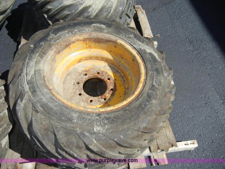 image for item U9253 (4) Goodyear Xtra-Trac tires with rims