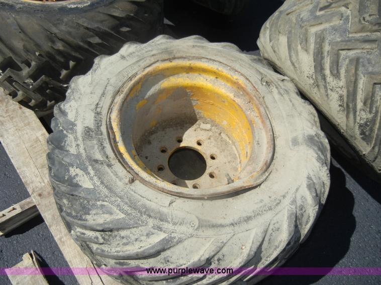 image for item U9253 (4) Goodyear Xtra-Trac tires with rims