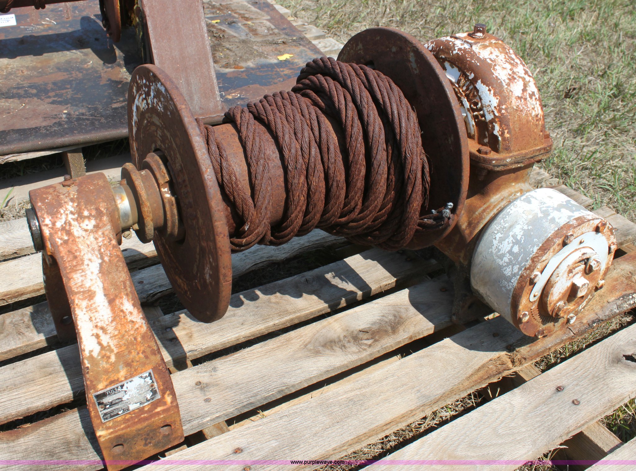 Tulsa winch in Emporia, KS Item G4702 sold Purple Wave