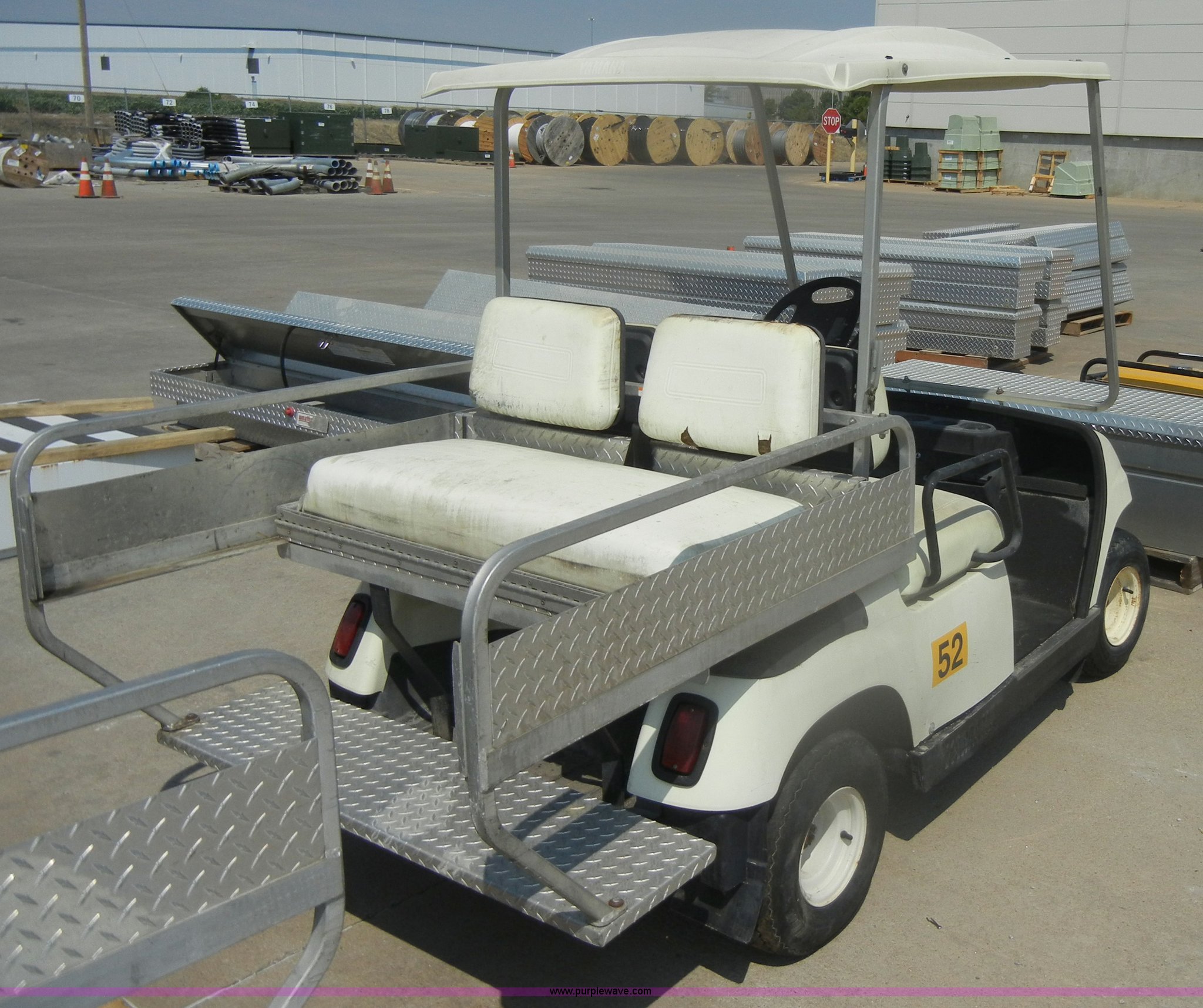 2003 Yamaha G22E electric golf cart in Topeka, KS Item N9642 sold