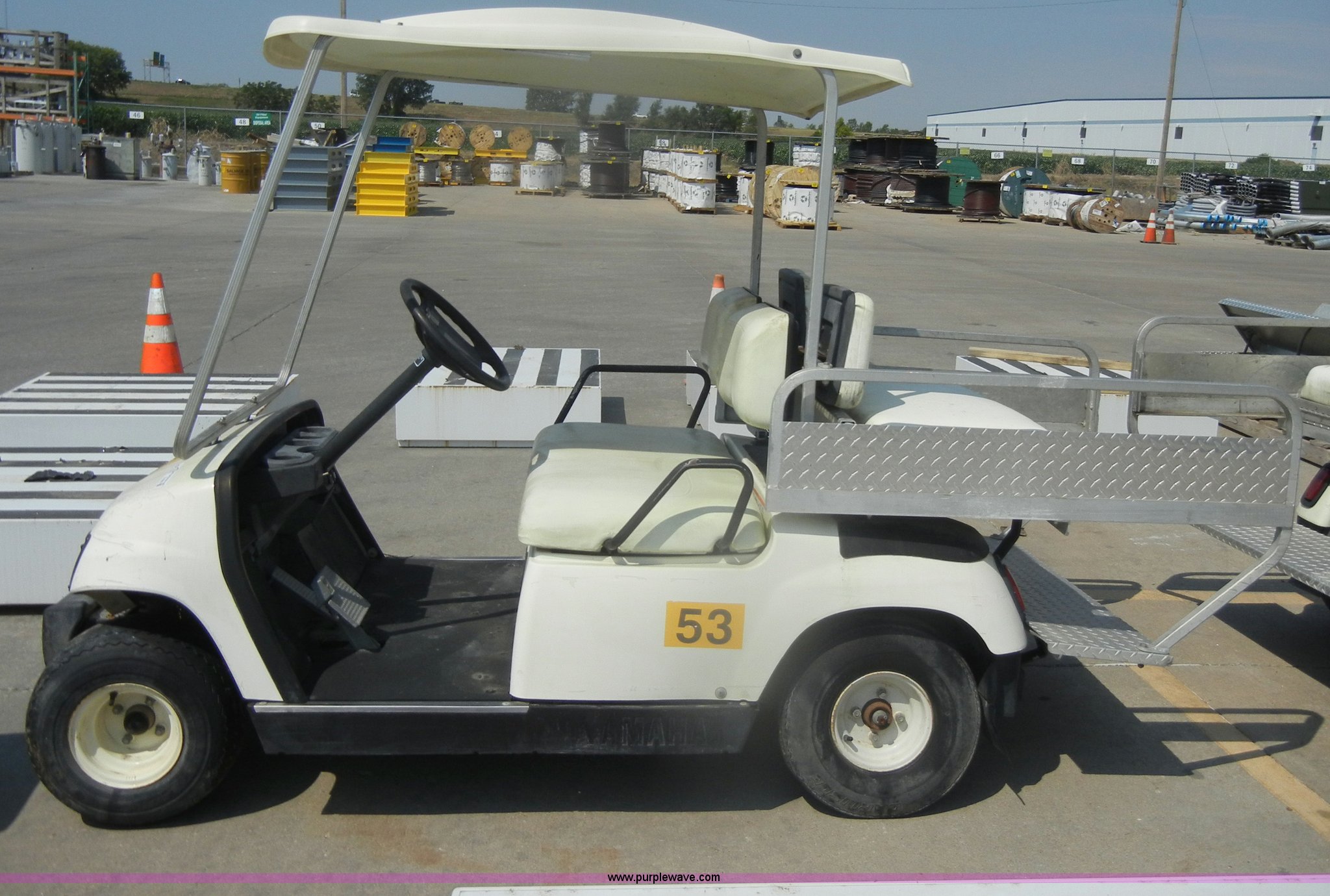 2003 Yamaha G22E electric golf cart in Topeka, KS Item N9643 sold