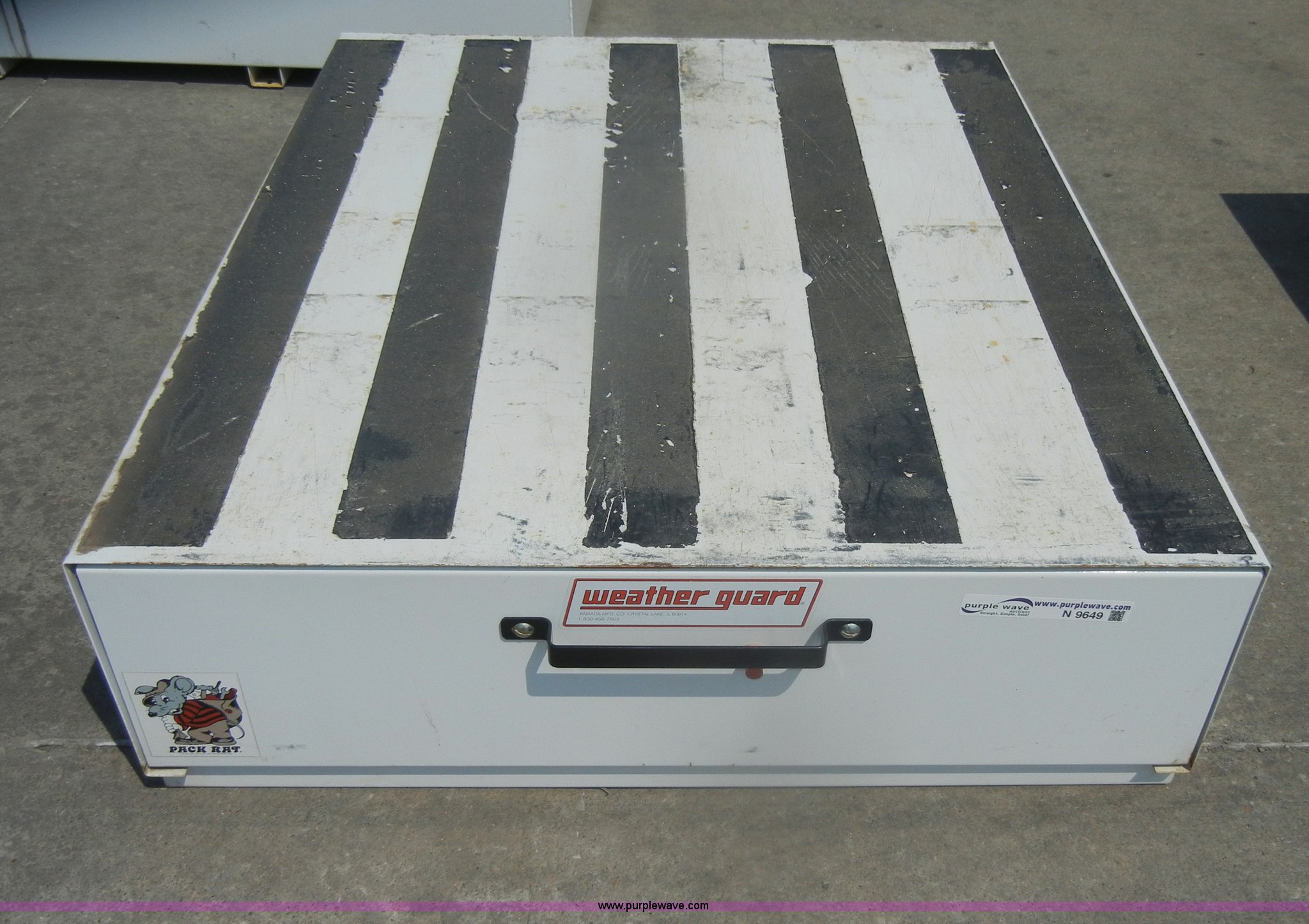 WeatherGuard Pack Rat box in Topeka, KS Item N9650 sold Purple Wave
