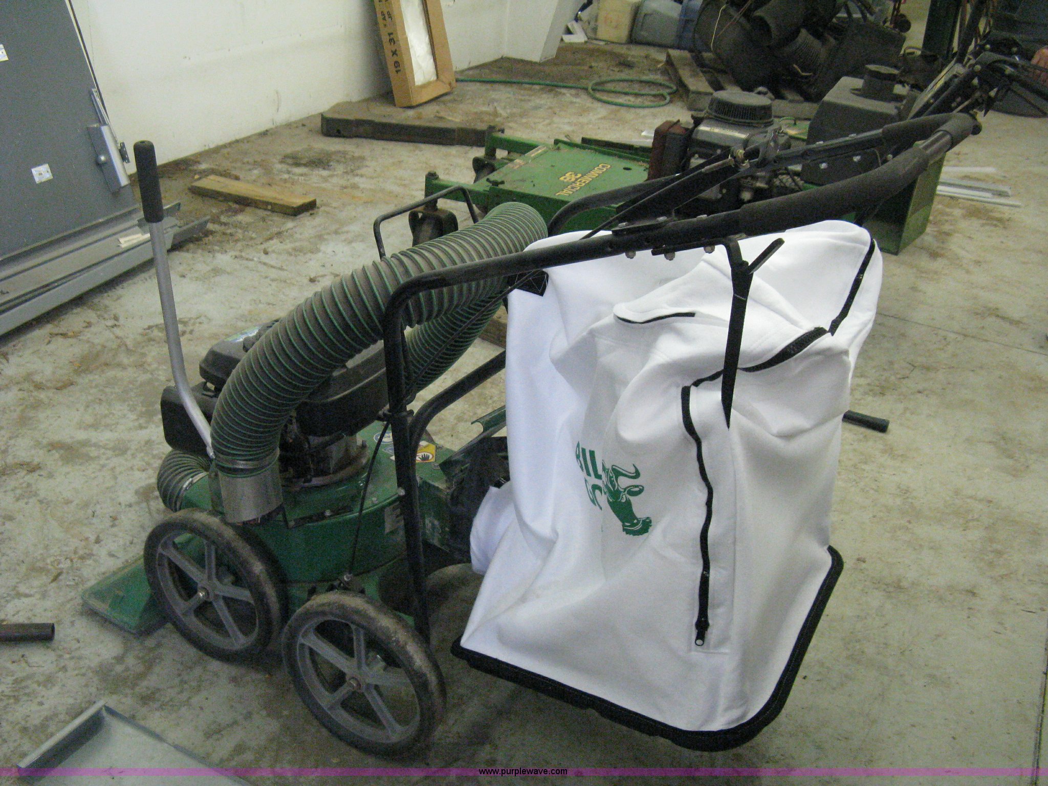 Billy Goat ProLawn vacuum in Wichita, KS Item R9660 sold Purple Wave