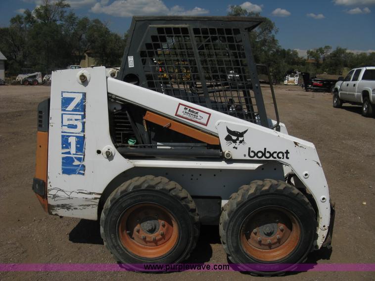 image for item B8069 1996 Bobcat 751 skid steer
