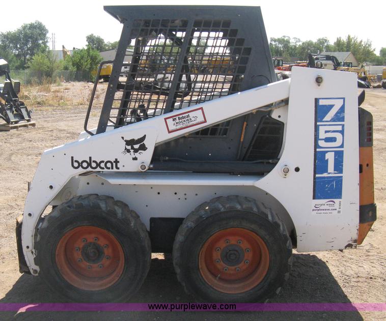 image for item B8069 1996 Bobcat 751 skid steer