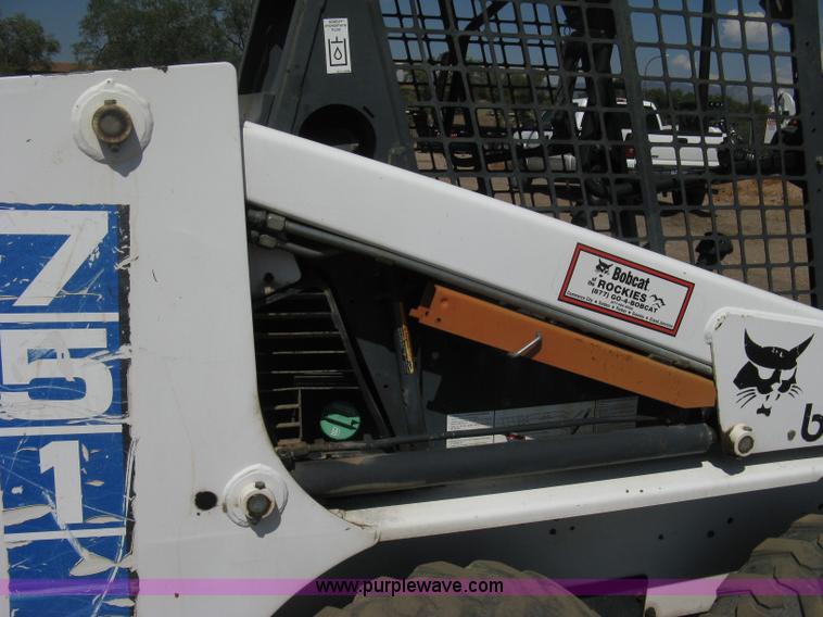 image for item B8069 1996 Bobcat 751 skid steer