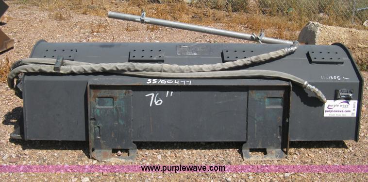 image for item B8075 Bobcat 76 quick attach tiller