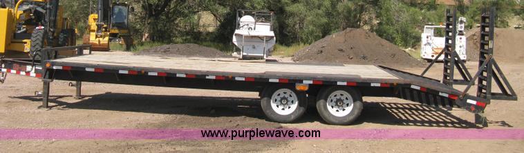 image for item B8079 2007 Load-Max tandem axle equipment trailer