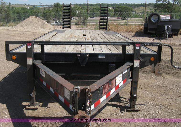 image for item B8079 2007 Load-Max tandem axle equipment trailer