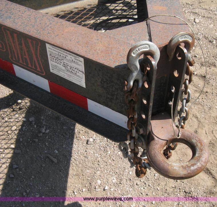 image for item B8079 2007 Load-Max tandem axle equipment trailer