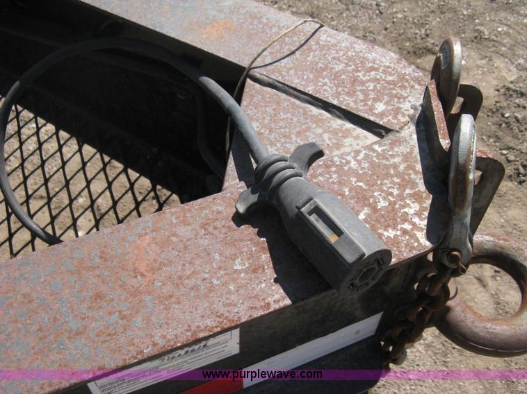 image for item B8079 2007 Load-Max tandem axle equipment trailer