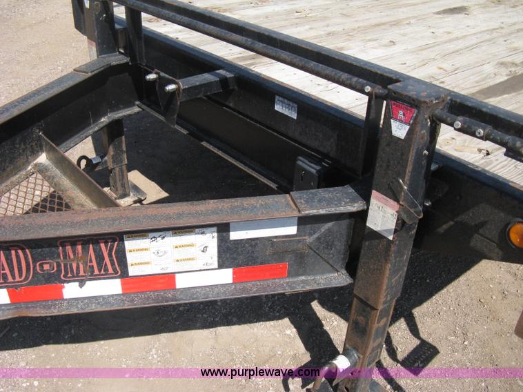 image for item B8079 2007 Load-Max tandem axle equipment trailer