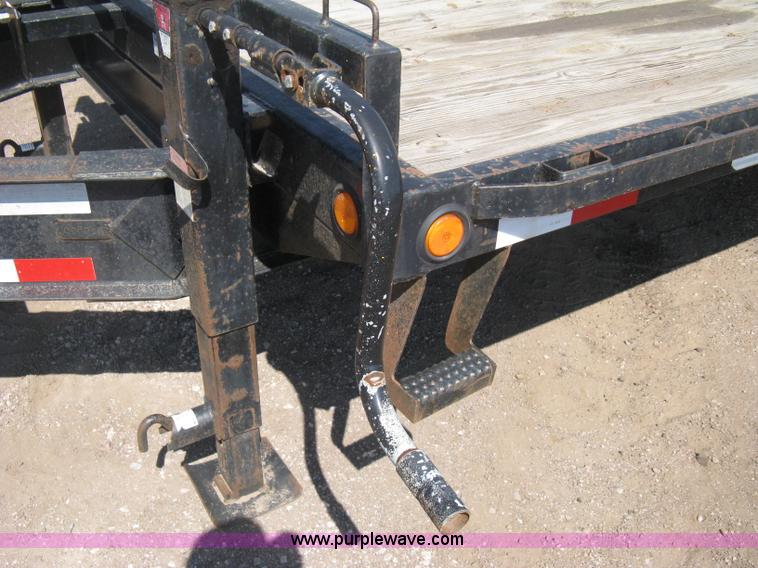 image for item B8079 2007 Load-Max tandem axle equipment trailer