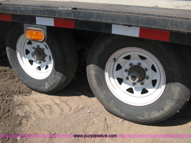 image for item B8079 2007 Load-Max tandem axle equipment trailer