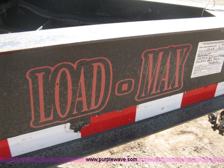 image for item B8079 2007 Load-Max tandem axle equipment trailer