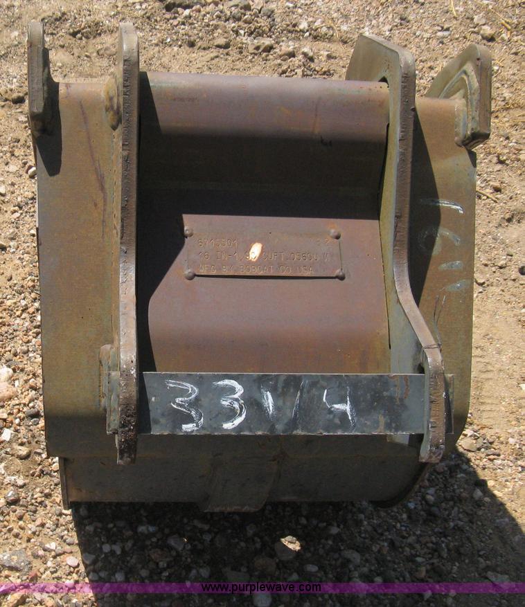 image for item B8081 Bobcat 16" toothed excavator bucket