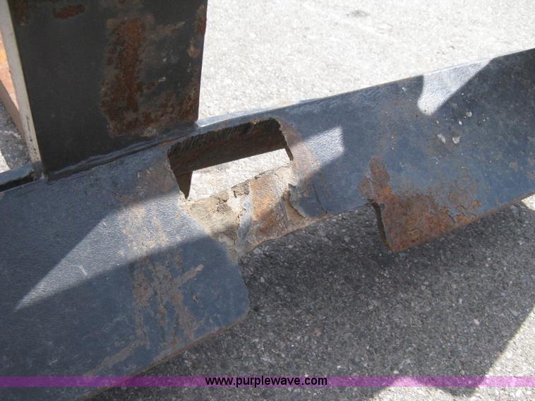image for item B8085 Pallet fork skid steer attachment