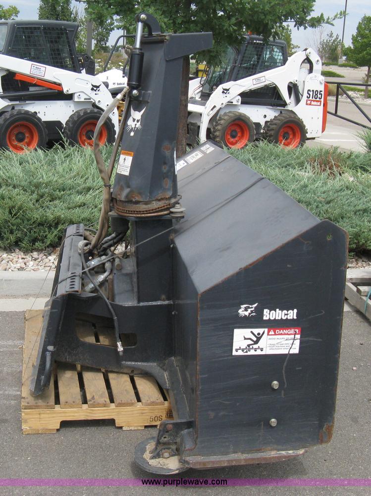 image for item B8086 2005 Bobcat SBX240 skid steer snow blower
