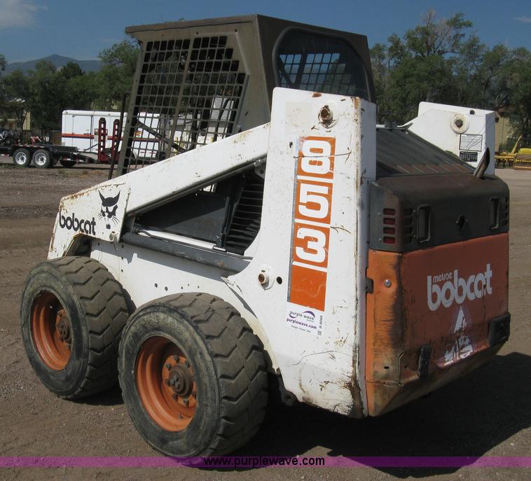 image for item B8088 1992 Bobcat 853 skid steer