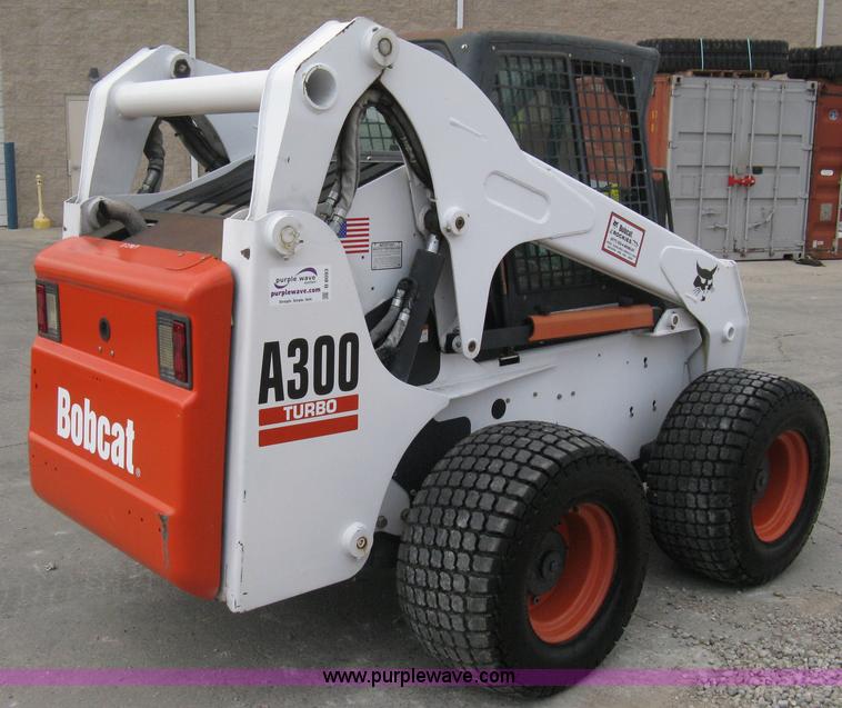 image for item B8093 2002 Bobcat A300 Turbo skid steer