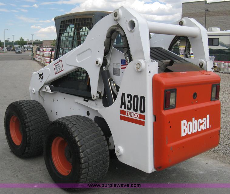 image for item B8093 2002 Bobcat A300 Turbo skid steer