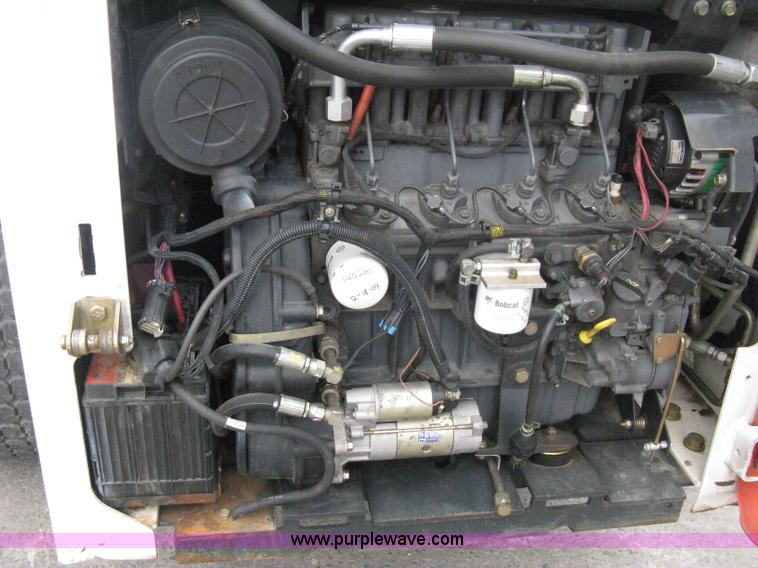 image for item B8093 2002 Bobcat A300 Turbo skid steer