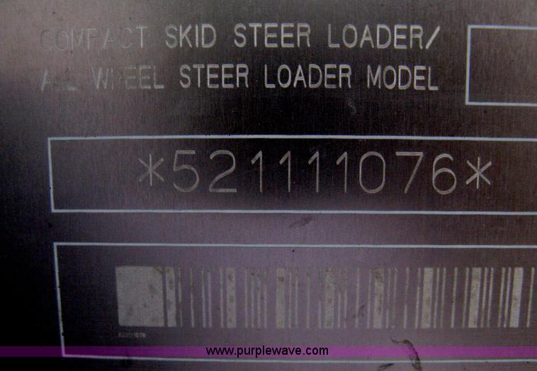 image for item B8093 2002 Bobcat A300 Turbo skid steer