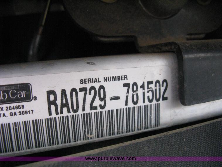 image for item B8096 2007 Bobcat 2200 utility vehicle