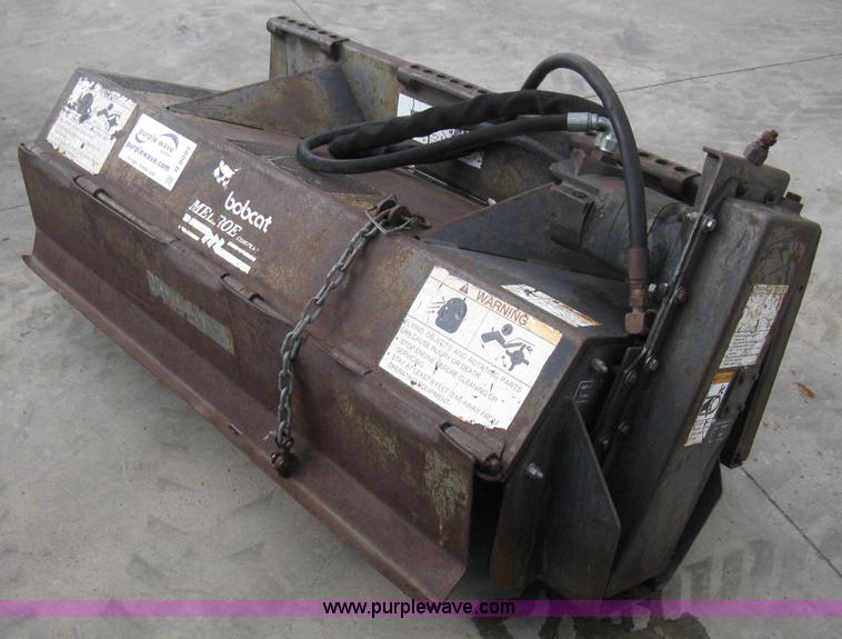 image for item B8099 1995 Bobcat skid steer tiller attachment