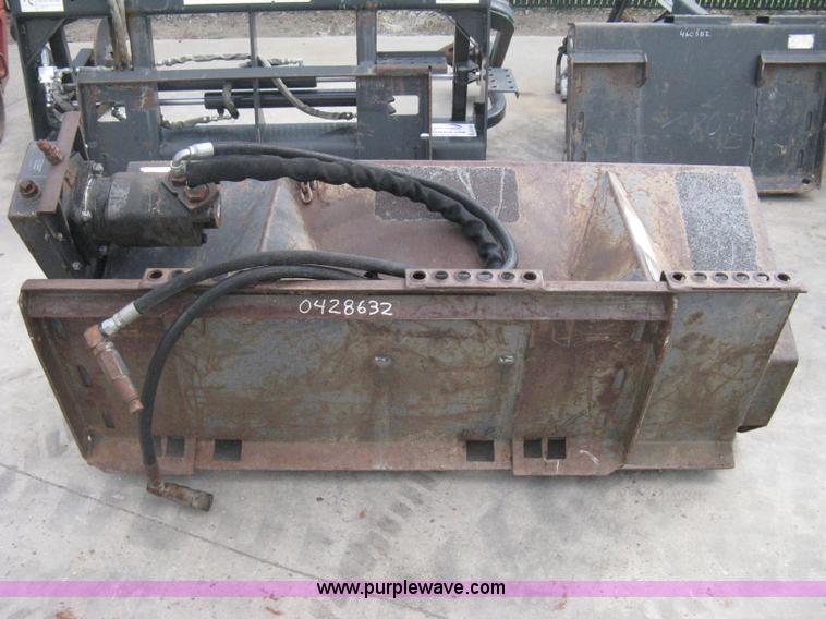 image for item B8099 1995 Bobcat skid steer tiller attachment