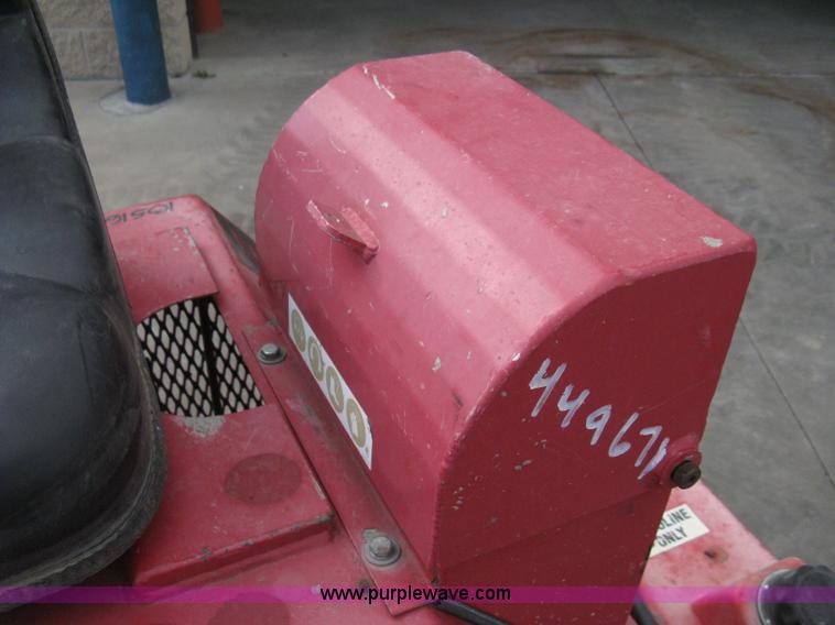 image for item B8101 2002 Razorback Rider Pro 1200 Professional Series ride-on power trowel