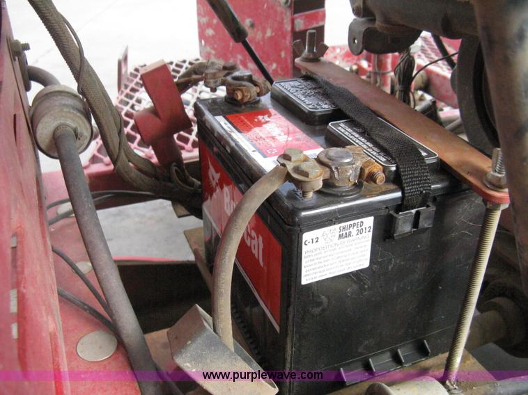 image for item B8101 2002 Razorback Rider Pro 1200 Professional Series ride-on power trowel
