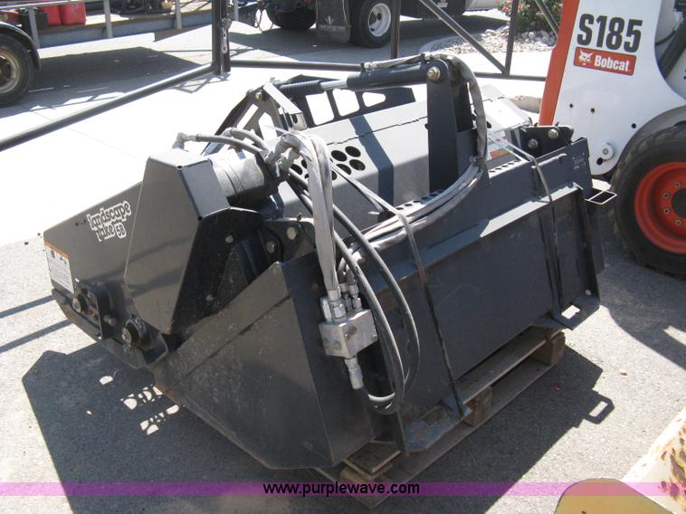 image for item B8104 2007 Bobcat LR5B landscape rake skid steer attachment