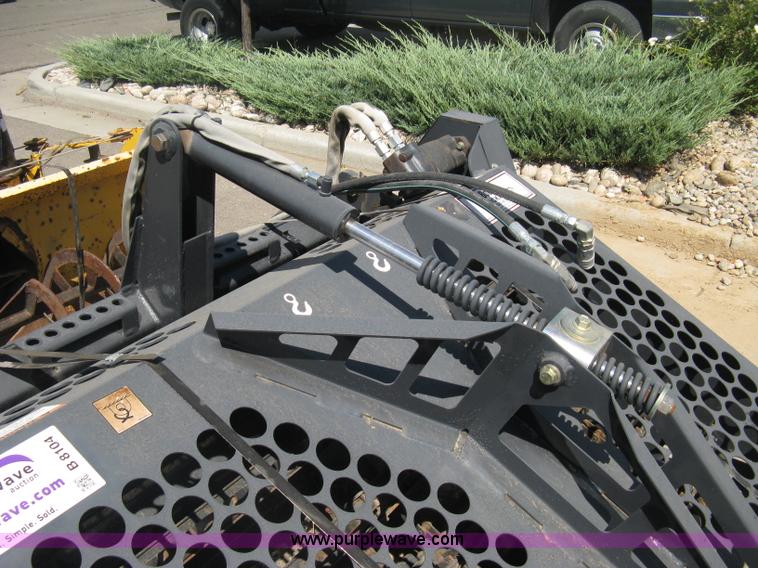 image for item B8104 2007 Bobcat LR5B landscape rake skid steer attachment