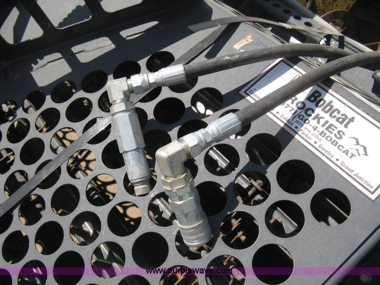 image for item B8104 2007 Bobcat LR5B landscape rake skid steer attachment