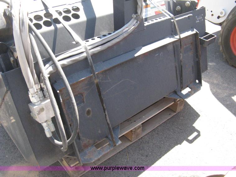 image for item B8104 2007 Bobcat LR5B landscape rake skid steer attachment