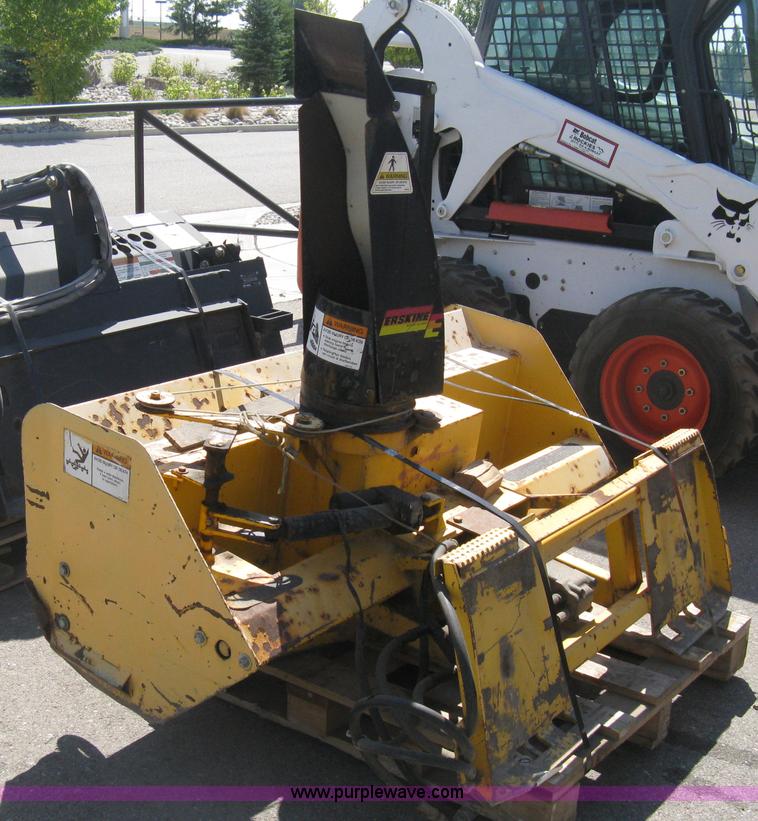 Erskine 1812 snow blower skid steer attachment in Windsor, CO Item